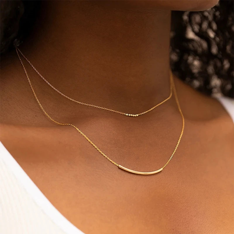 Minimalist Gold Necklace