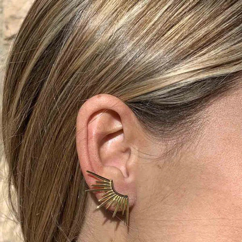 925 Sterling Silver Stacy Earrings - Flowerlovejewelry