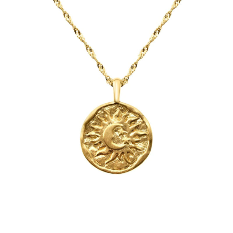 925 Sterling Silver Little Sun Necklace - Uniqueraritiesjewelry